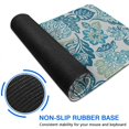 thumbnail image 6 of Long Mouse Pads for Desk,Blue Pioneer Flower Desk Mats on Top Of Desks, Desk Mouse Pad Extra Large with 3mm Non-Slip Base and Stitched Edge for Gaming,Office,Work,Home 31.5"x11.8", 6 of 6