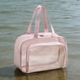 thumbnail image 6 of Wzzjkit Dry Bag Wet Dry Separation 14.2x9.8x5.9 Inch, Waterproof PVC Travel Toiletry Bag, Portable Storage Bag for Gym Swimming Beach, Large Capacity Bag with Wide Tote Strap, 6 of 6