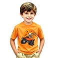 thumbnail image 3 of Kiijoy Boys Halloween T Shirt Graphic Tee Kids Short Sleeve T-Shirt, Orange, Sizes 10-11, 3 of 3