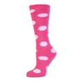thumbnail image 4 of 6-PACK Couver Women's Comfort Plush Soft Knee High Socks, Dots Socks, 9-11, 4 of 4