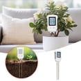 thumbnail image 1 of Digital LCD Soil Tester PH//Temperature High Accuracy Soil Meter With Backlight For Garden Farm(White), 1 of 9