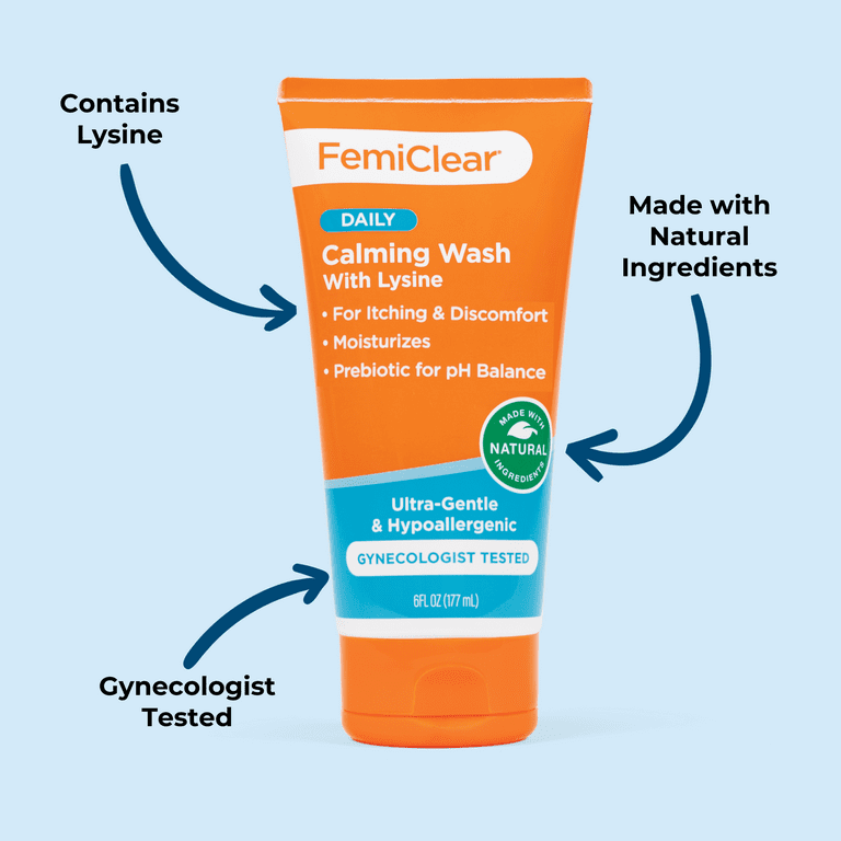FemiClear Restoratives Ultra-Gentle Feminine Wash 6oz