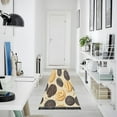 thumbnail image 3 of WOBOGO Oreo Cookies Bedside long rug delicate and soft modern indoor area decor non slip carpet for bed room corridor entrance balcony, 3 of 8
