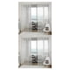 thumbnail image 2 of Naiovety Nuevo tul gasa puerta bufanda cenefas cortina transparente ventana cortinas Blanco 2piezas Naiovety CBP009867, 2 of 6
