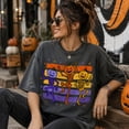thumbnail image 3 of Dancing Skeleton Halloween Shirt, Retro Pumpkin Head Skeletons Graphic Tee, Vintage Spooky Season Fall Gift, Unisex, 3 of 10
