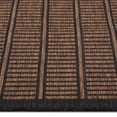 thumbnail image 3 of Quick Dry Brown Black Geometric Indoor Outdoor Rug, 3 of 5