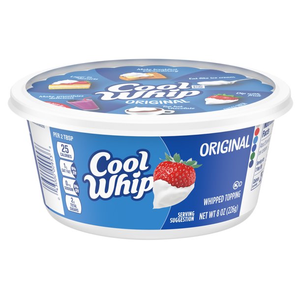 Cool Whip Original Whipped Topping, 8 oz Tub