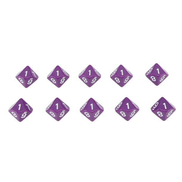 Dados, juego de dados de 20 piezas, juego de dados de 10 caras, diseño de próxima generación