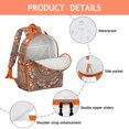 thumbnail image 3 of Mandala Cosmic Spiritual Spirituality School Backpack Adjustable Padded Straps Chest Strap Large Capacity Water-Resistant Backpack, 3 of 6