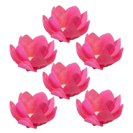 LumaBase Floating Lotus - Set of Six
