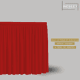 thumbnail image 2 of Mantel Bambalina Para Mesa De 1.80 x 0.75 Colores Rojo, 2 of 5