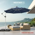thumbnail image 5 of Nextay 10FT Patio Umbrella Outdoor Umbrella Offset Umbrella Cantilever Umbrella Market Umbrella with Crank and Tilt, Wind-Resistant, 5 of 6