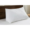 Set of 2 - Wedge Pillow - 100% Cotton Shell - for Bed, Couch, Floor