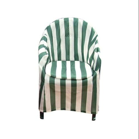 Striped Patio Chair Cover with Cushion