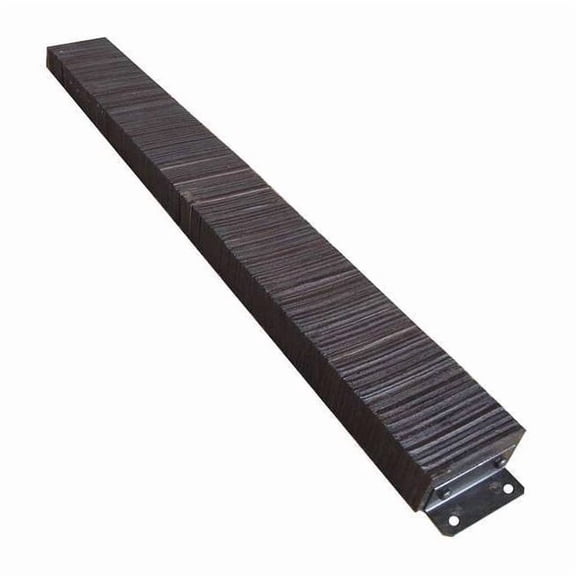 Dock Bumper,10x4-1/2x98 In.,Rubber 26W572