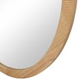 thumbnail image 3 of Renwil Noto 40" H x 40" W Wall Mirror, Brown, 3 of 4