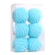 thumbnail image 2 of Fiudx Juego de Bolas Navideñas de Plástico Irrompible, Brillantes, para Decorar El Árbol, Ideal para Bodas y Fiestas, 8 Cm, 6 Unidades, 2 of 6