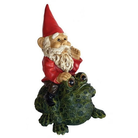 Michael Carr Garrold Gnome on Toad Statue