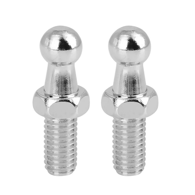 Unique Bargains 2 Pcs Goujon à Bille de Vérin à Gaz M8 de 10 mm pour Support de Levage à Ressort à Gaz pour Voiture
