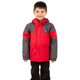 thumbnail image 3 of Trespass - Chaqueta Impermeable Unlock Niños (Rojo), 3 of 3