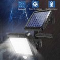 thumbnail image 5 of 3X Solar Power Wall Light Outdoor Motion Sensor Light 56 LED Security Night Light for Garden Garage Driveway Porch Fence, 5 of 5