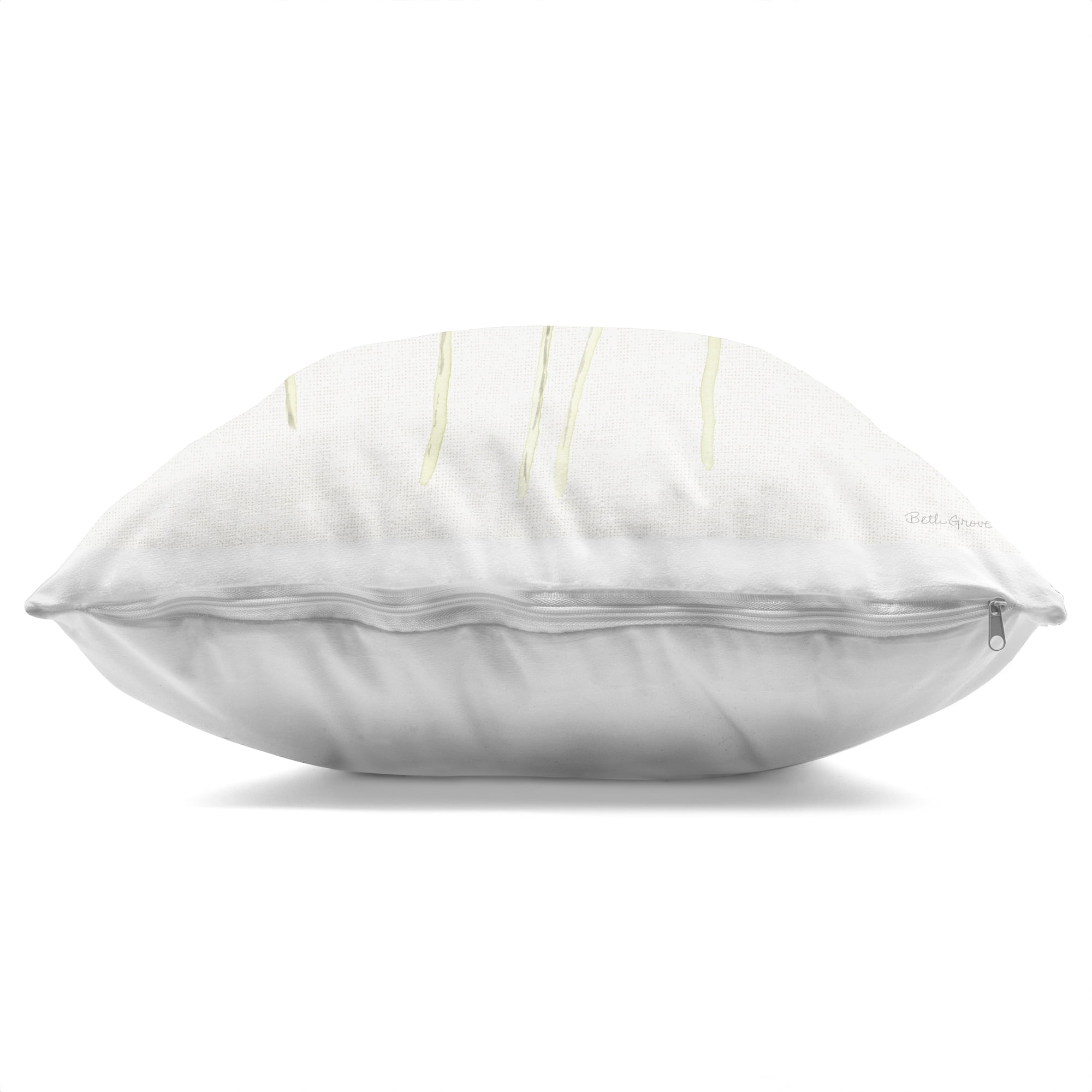 Stupell Industries Sweet Yellow Honey Flowers Decorative Printed Throw Pillow, design by Beth Grove, 18 x 7 x 18