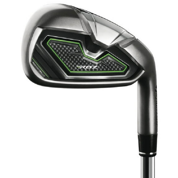 Pre-Owned TaylorMade Golf Club RocketBallz 4-PW, AW Iron Set Stiff Steel Value