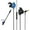 Blue, variant on Wired Earphone, CY-G02 Universal L-Shaped 3.5mm Dynamic Wired In-ear Waterproof Gaming Earphone with Mic