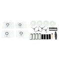 thumbnail image 1 of Juego de cepillos para aspiradora, kit de accesorios de repuesto para kit de accesorios para aspiradora, pieza de repuesto para filtro de cepillo para aspiradora, máxima confiabilidad, 1 of 8
