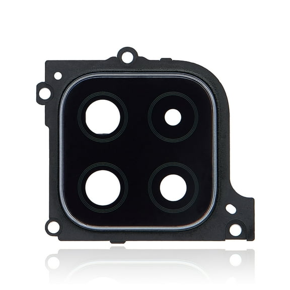 Replacement Back Camera Lens With Bracket Compatible For Samsung Galaxy A22 5G (A226 / 2021) (Black)