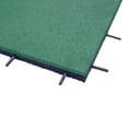 thumbnail image 3 of RevTime 20" x 20" Green Ultra Durable Anti-Impact Rubber Interlocking Tiles for Outdoor 4 Piece, 3 of 5