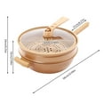 thumbnail image 2 of Multifunctional Non-Stick Clay Pot, Micro Pressure Cooker with Steamer Basket Aluminum Alloy Micro Pressure Cooker, 2 of 25