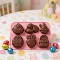 thumbnail image 6 of Wooowa Easter Silicone Baking Molds, Bunny Egg Carrot Cake Knocking Molds, Flexible Decorative Dessert Molds, Non Stick Kitchen Baking Tools, Easter Holiday Baking And Party Dessert Decoration, 6 of 6