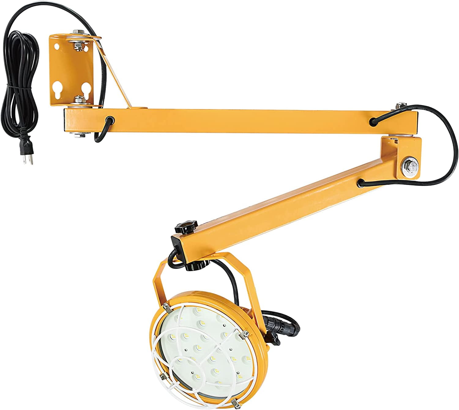 LED Loading Dock Light 30W, 3600 Lumens, 40in Swing Arm Dock Light, 360