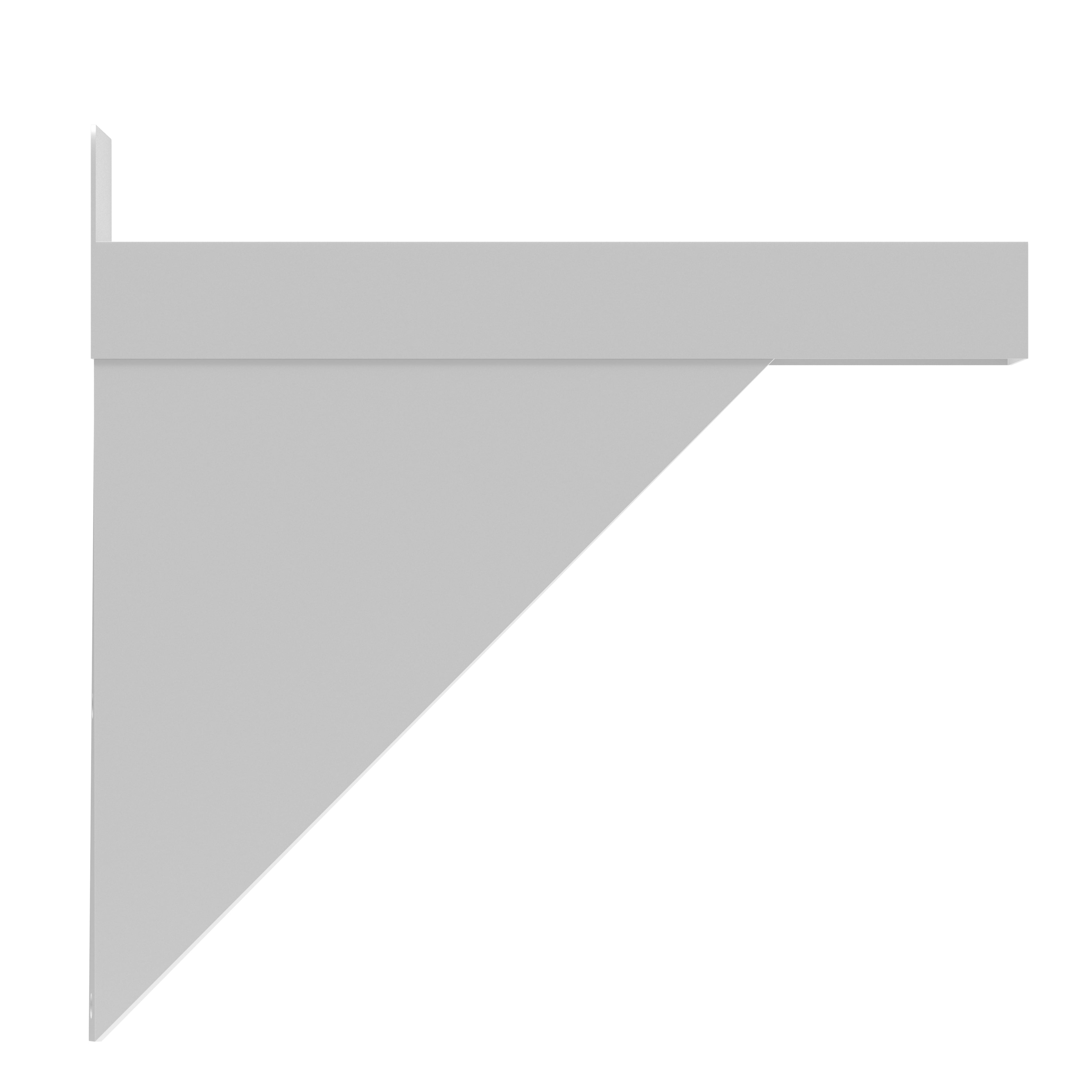 KoolMore 12" x 48" 18-Gauge Stainless-Steel Heavy Duty Wall Shelf.