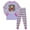 Light Purple, variant on Gi'rls Christmas Nightgowns Toddler Ki'ds Christmas Outfit Set Long Sleeve Cartoon Print Shirt and Pants Playwear for Gi'rls and Bo'ys Holiday Season Dark Green,4-5 Years