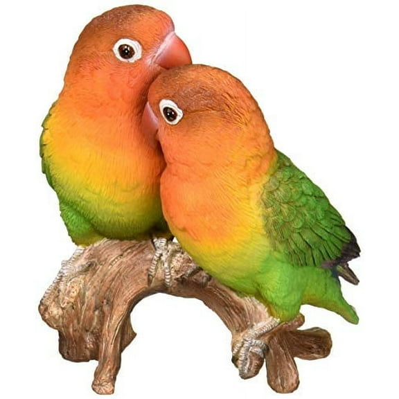 Hi-Line Gift Ltd Parrots on Branch Statue