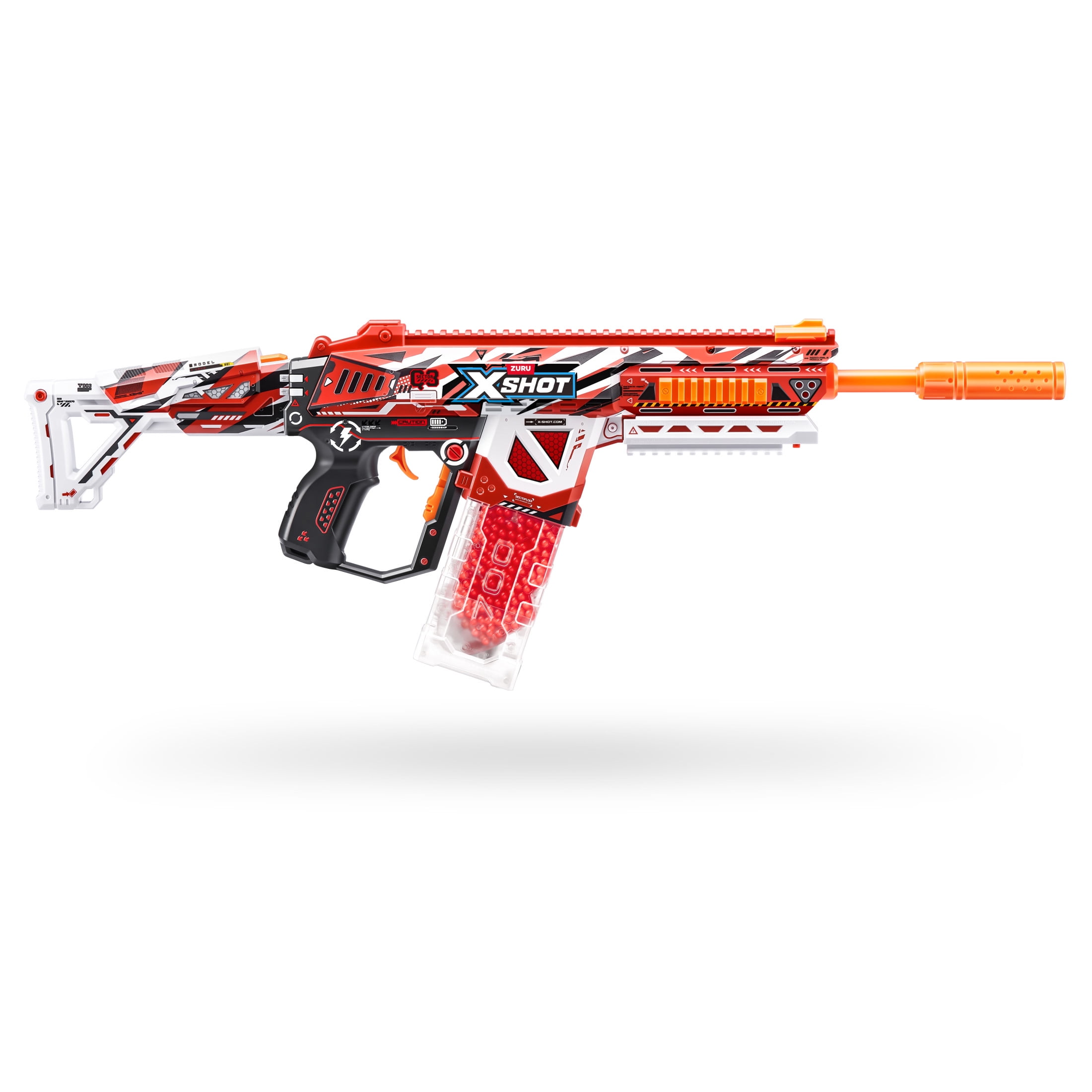【美品】PREMIUM RELEASE 　WARM & COOL GUN 71cm Manual Auto Two Modes Water Bomb Gun, High Speed Gel