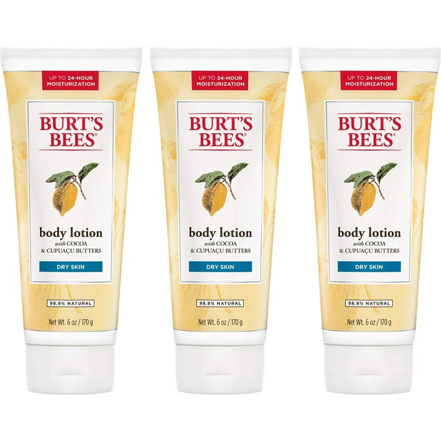 Loción corporal Burt's Bees Butter para piel seca 177 ml