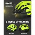 thumbnail image 6 of VICTGOAL Bike Helmet with Visor and Goggles USB Rechargeable Light for Adult Men Women, 6 of 10