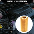 thumbnail image 2 of Unique Bargains 1 Set No.8692305 Filtro de Aceite del Motor Filtro de Aceite de Transmisión para Volvo C30 2008-2013, 2 of 7