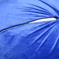 thumbnail image 5 of 4FT Velvet Bean Bag Chair for Kids and Adults, Plush Floor Chair with Washable Cover, Comfy Lounge Chair for Bedroom Living Room, Blue, 5 of 8