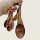 thumbnail image 5 of Juego de 4 Cucharas Medidoras de Madera para Hornear, Cuchara para Condimentar, Cuchara Medidora de Café, Cuchara de Madera, Herramientas para Hornear en Casa y Cocina, 5 of 5
