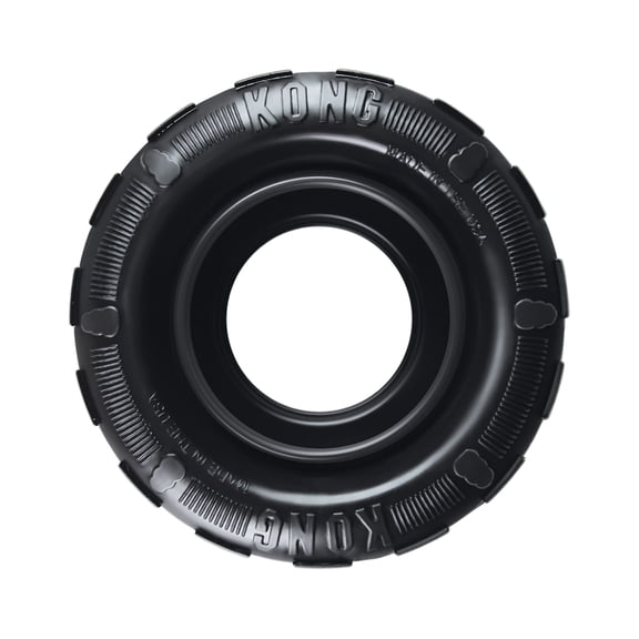 KONG® Extreme Tire Durable Dog Toy, Black, Small, for Dogs Up to 20 lbs