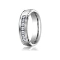 thumbnail image 2 of Benchmark� 6mm Comfort Fit Diamond Wedding Band / Ring, 2 of 9