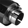 thumbnail image 3 of Sidaley Silenciador de tubo de escape de salida única modificado para coche estilo fibra de carbono punta cola garganta 63-114mm Accesorios para motos Sidaley VI003295-00, 3 of 6