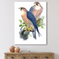 thumbnail image 2 of Designart ' Ancient Birds II ' Traditional Canvas Wall Art Print, 2 of 4