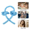 thumbnail image 3 of ziyahi Ruban de Curling pour Cheveux, Rouleau en Mousse Sans Chaleur, Bandeau Portable Réutilisable, Bleu, 3 of 7