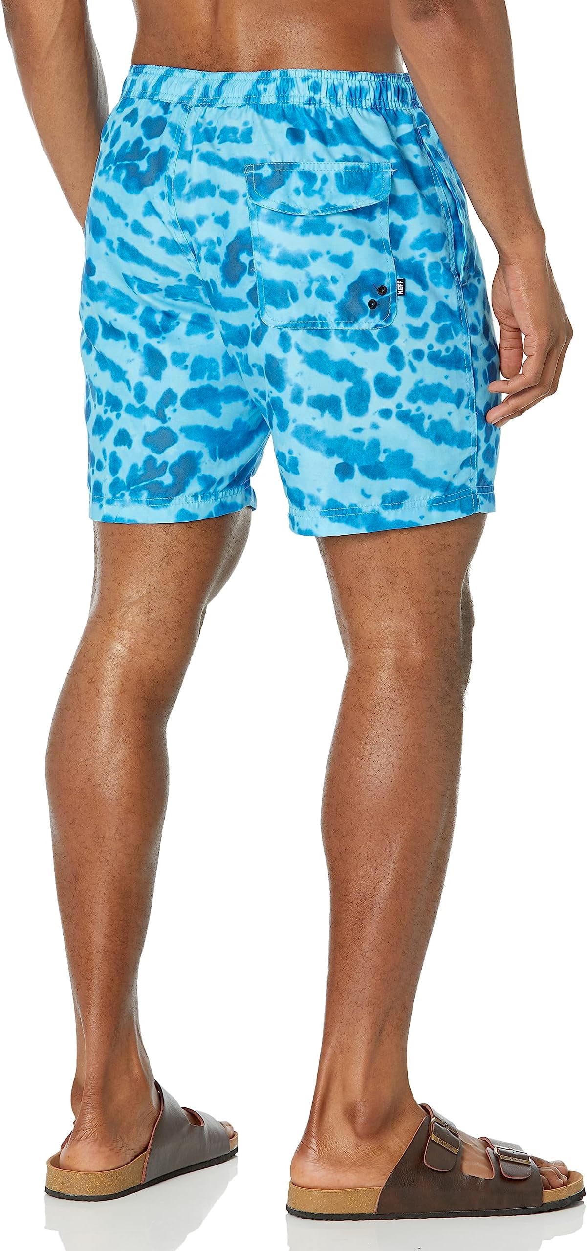 NEFF Men's Daily Slauson Hot Tub Board Shorts for Swimming