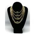 thumbnail image 5 of Mens Gold Chain - Solid Figaro Chain - Silver / 10K / 14K, 5 of 7